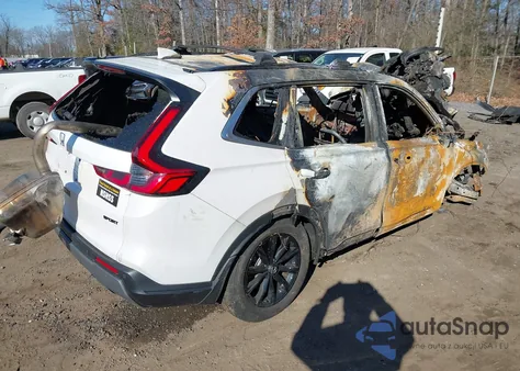 2025 Honda Cr-V Hybrid Sport-L from USA, damaged, VIN 5J6RS6H84SL013800